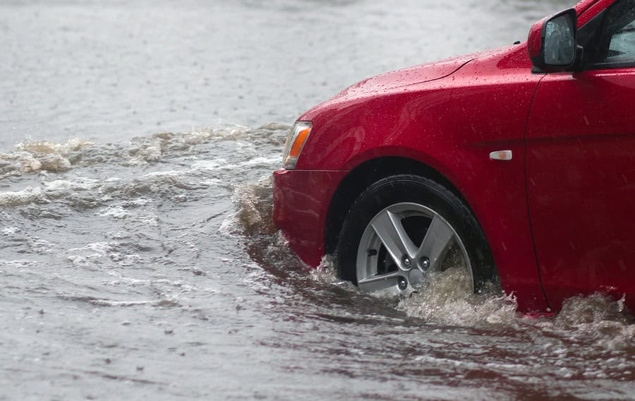 Auto Accidents On Flooded Roadways