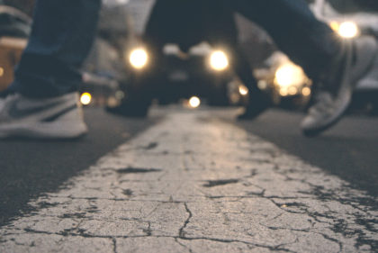 when auto drive cars will hit pedestrians