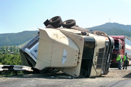 Semi truck Accident