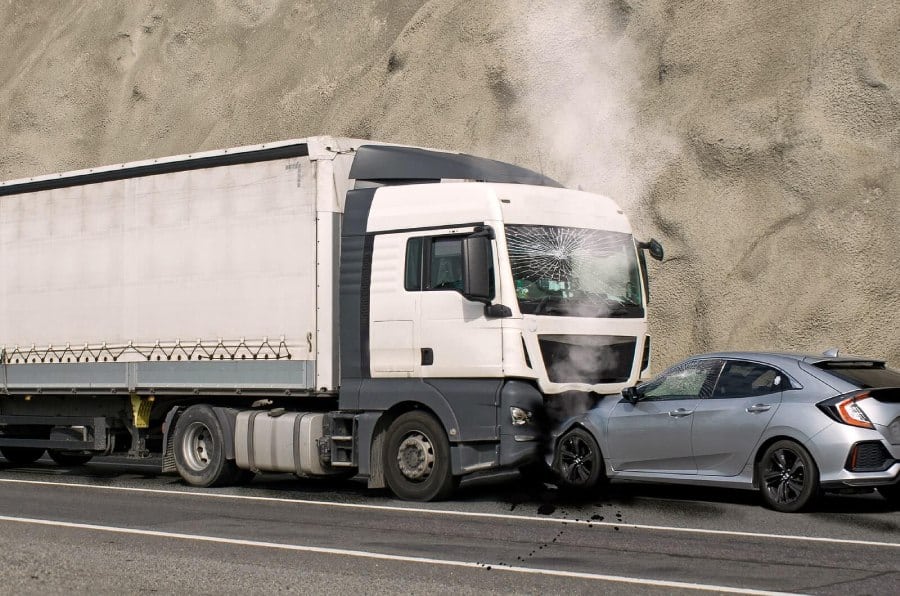 The Risk of Head-On Truck Collisions