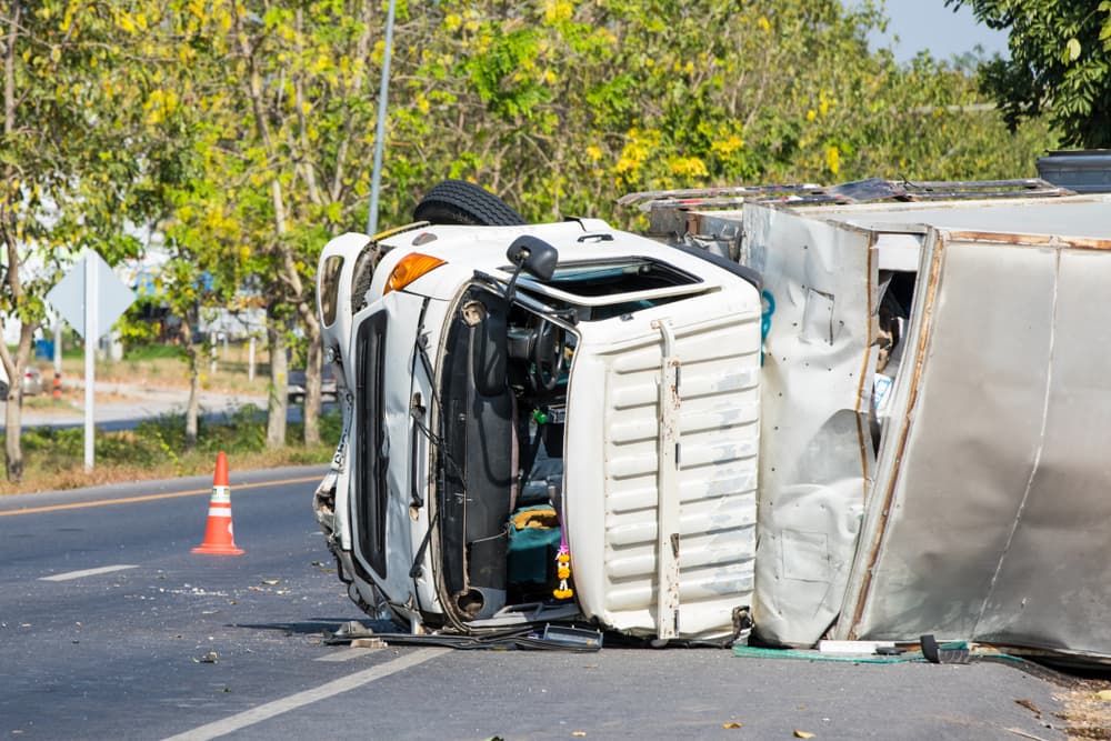 Truck accidents on the road can be serious and involve complex legal issues.